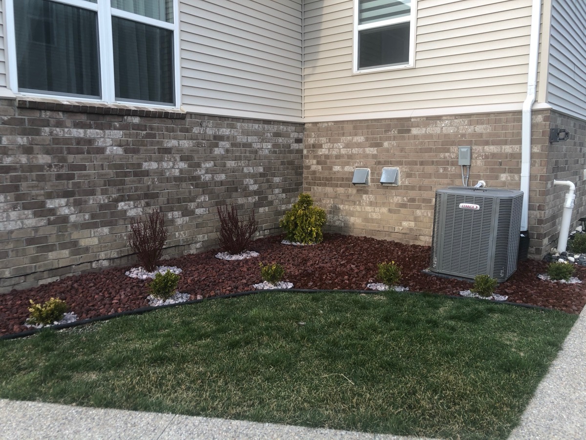 Side Yard Planting & Edging
